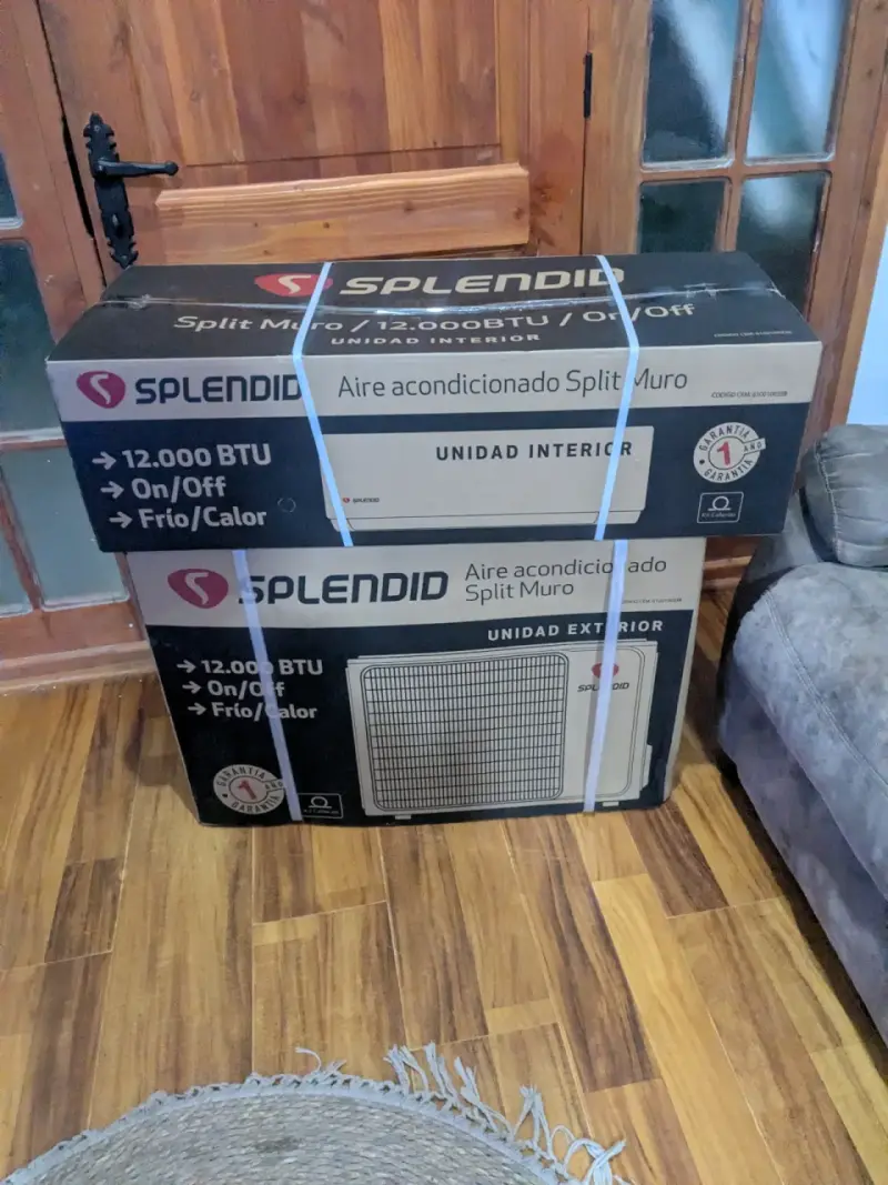 Aire acondicionado Split Muro Splendid 12.000 BTU