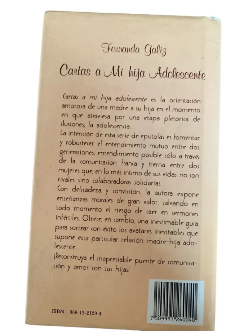 Libro 'Cartas a Mi Hija Adolescente' de Fernanda Galiz - 3