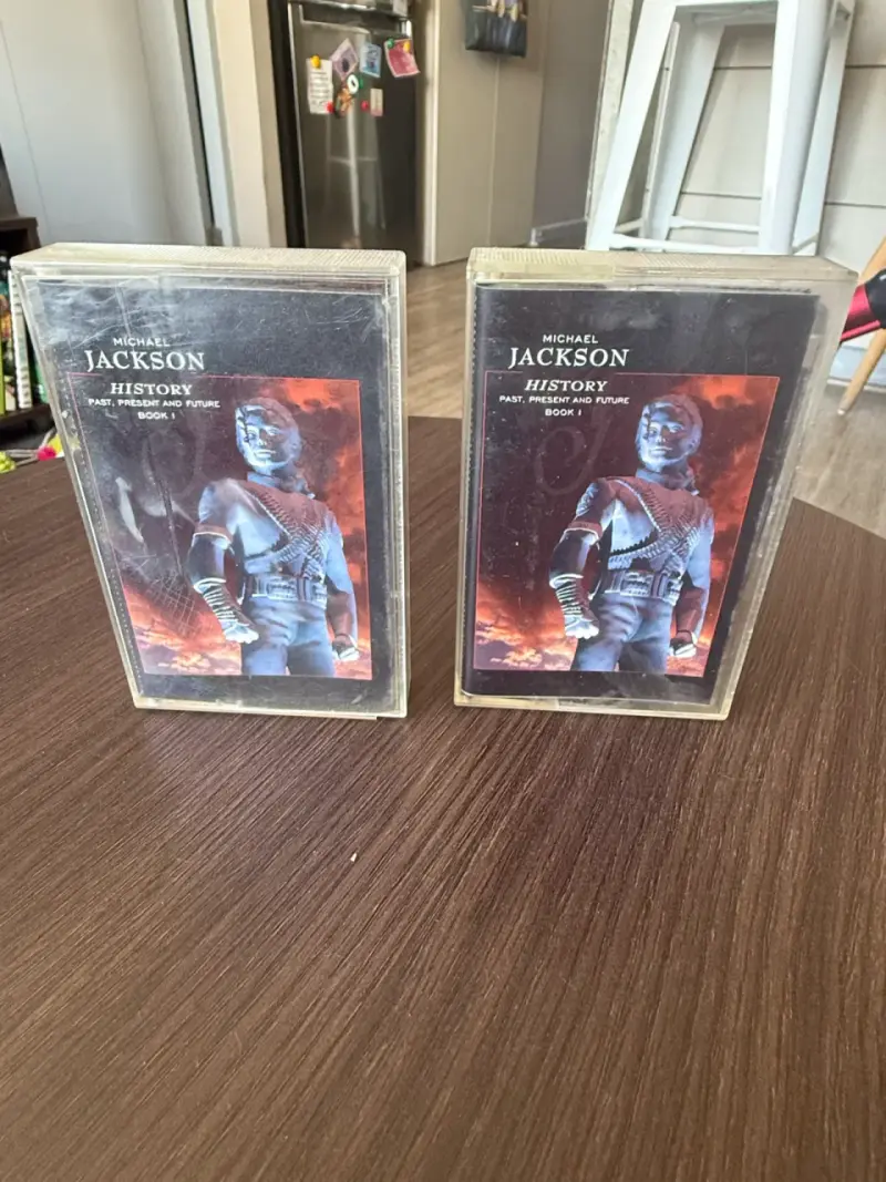 Cassettes Michael Jackson HIStory Volumen 1 - 1