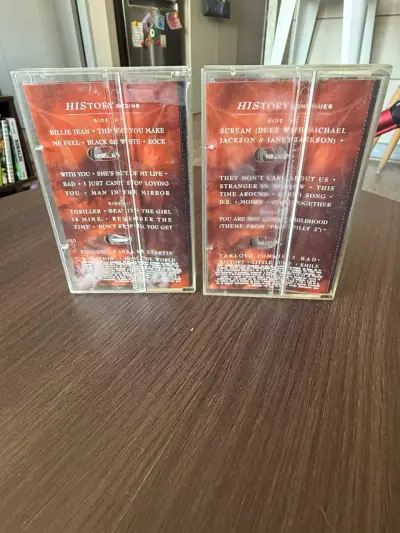 Cassettes Michael Jackson HIStory Volumen 1 - miniatura 2