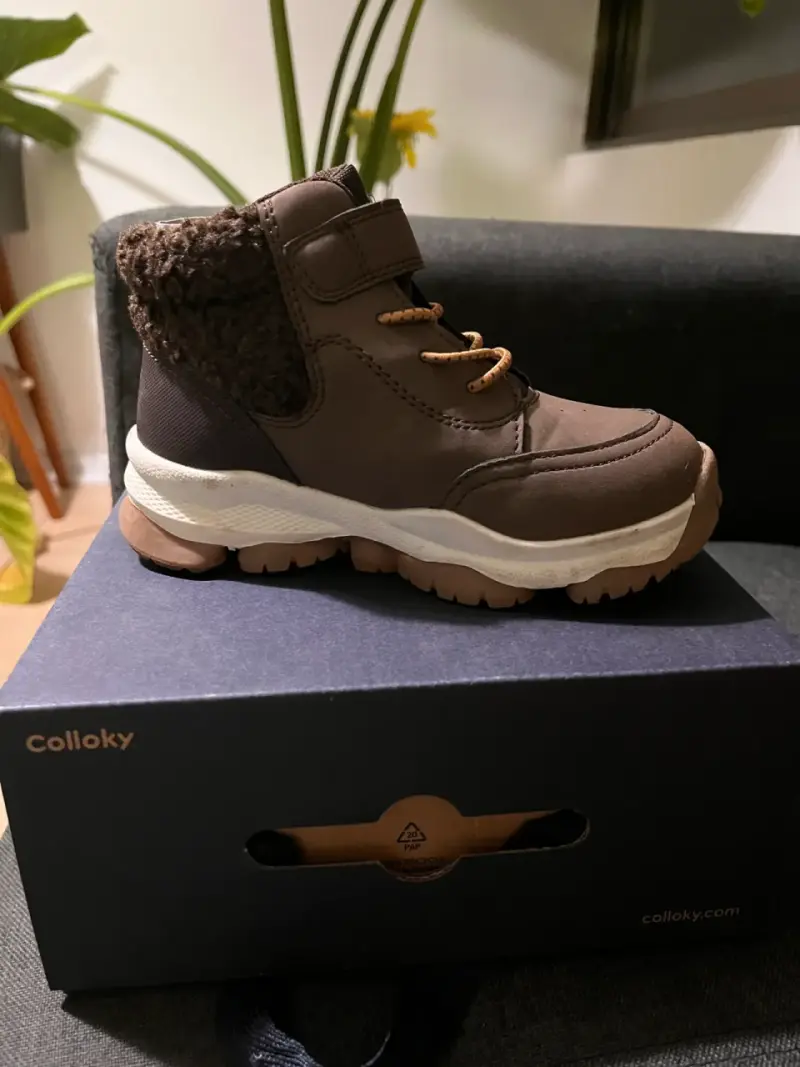 Botines infantiles Colloky marrones - 2