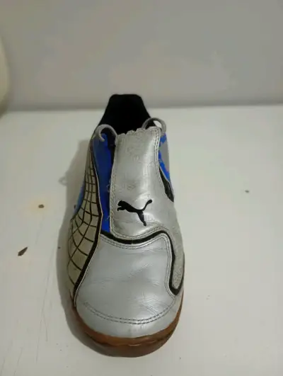 Zapatillas deportivas indoor azul y plateado - miniatura 5