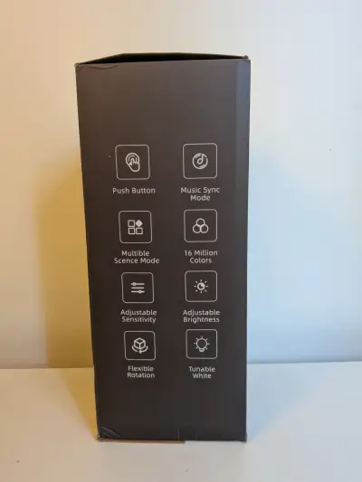 Lámpara de escritorio LED negra ajustable - miniatura 4