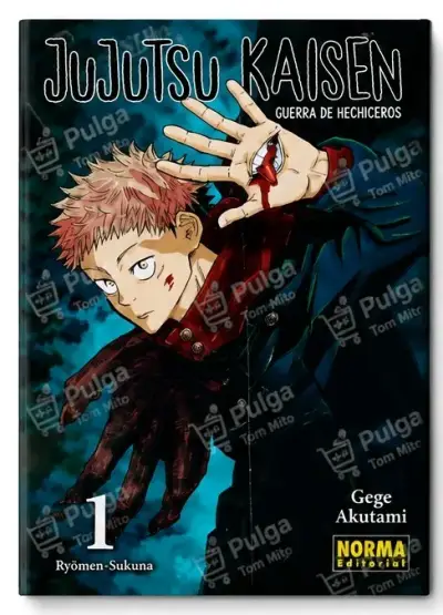 Manga Jujutsu Kaisen Vol. 1 y 2 - Norma Editorial - miniatura 1