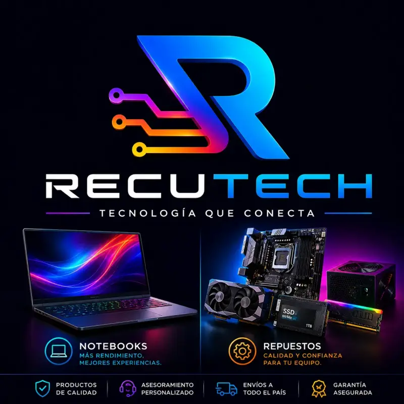 repuestos para todo tipo  NOTEBOOK & PC RecuTech