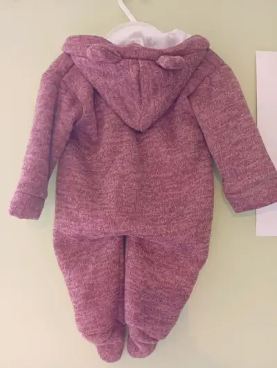 Enterito de bebé con diseño de conejo - miniatura 2