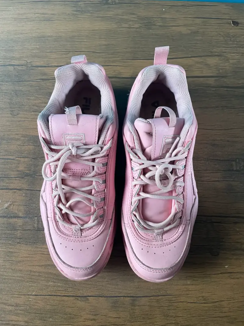Zapatillas Fila Disruptor Rosadas - 2