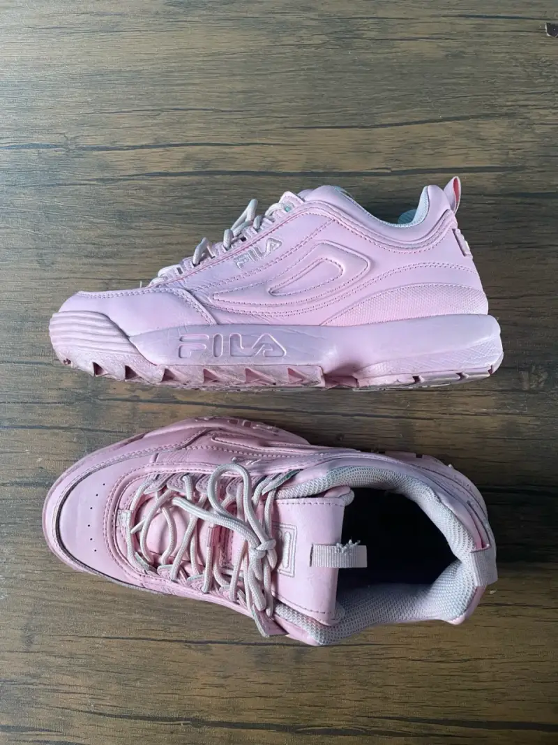 Zapatillas Fila Disruptor Rosadas - 3