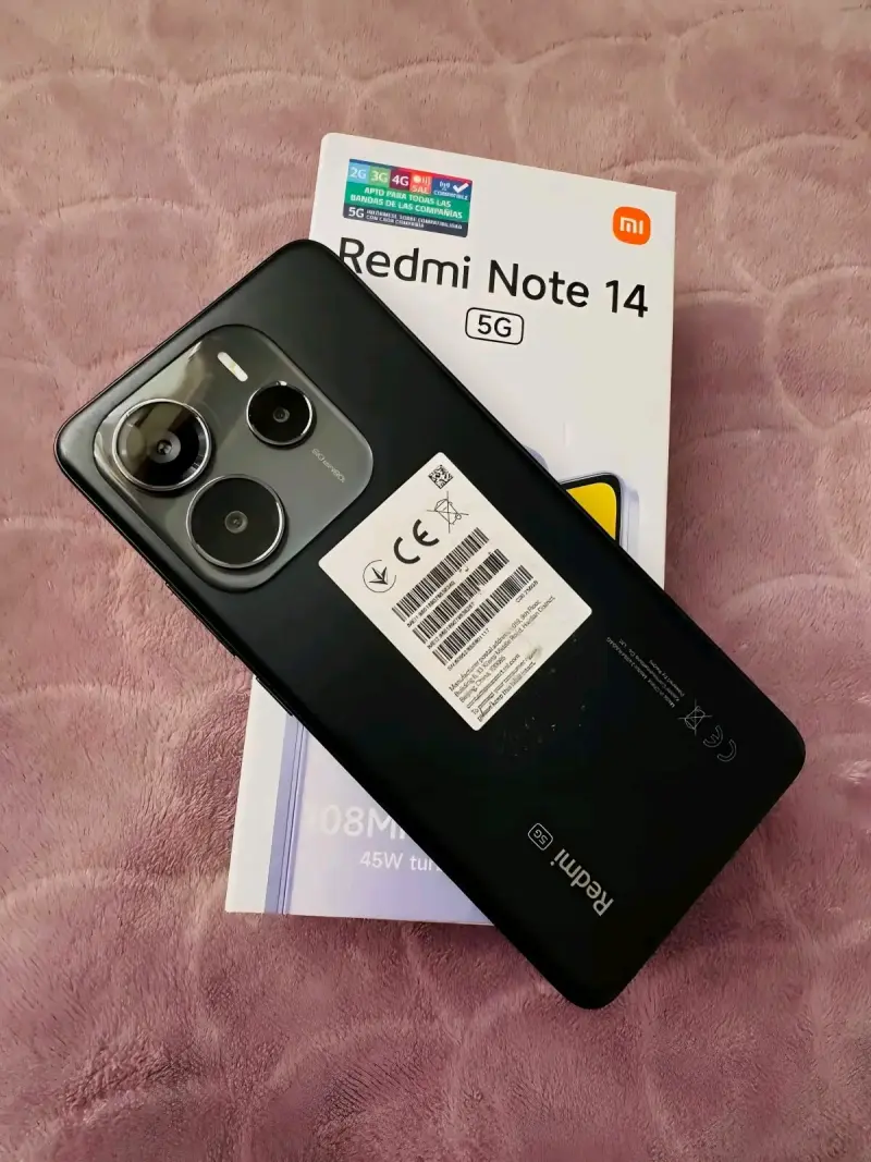 Xiaomi Redmi Note 14 5G negro - 1