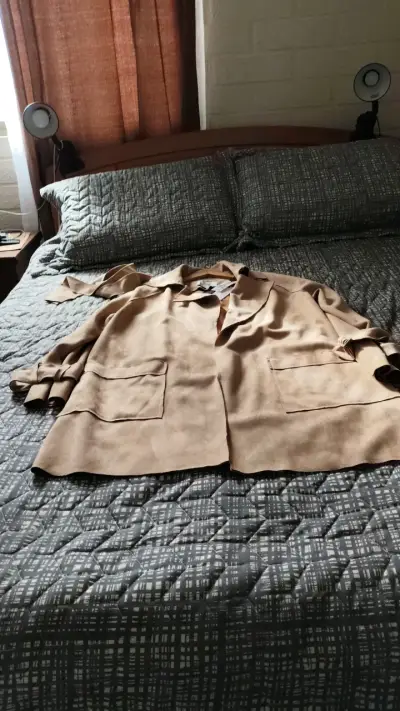 Abrigo color Beige - miniatura 1