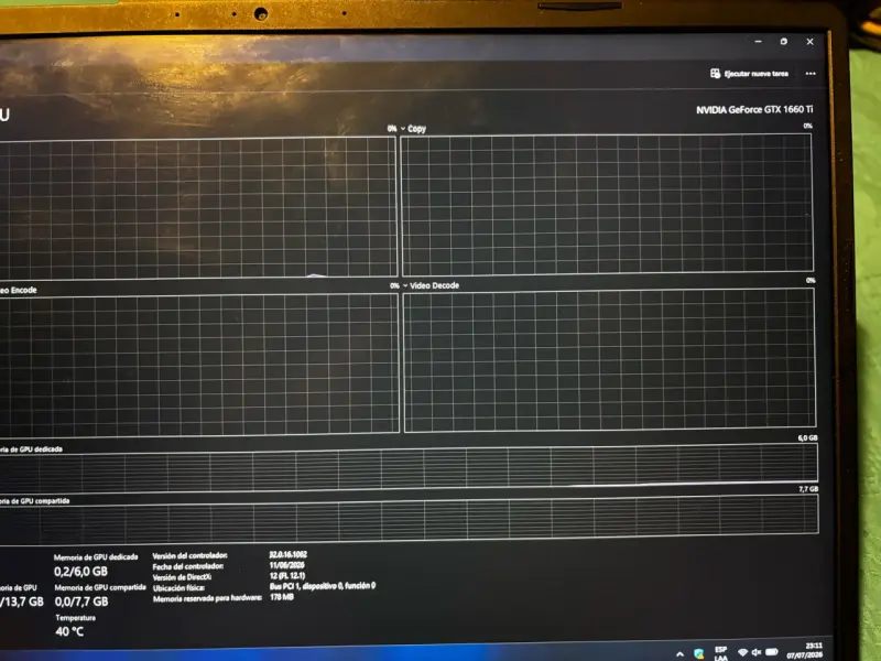 Laptop ASUS TUF Gaming en buen estado - 3