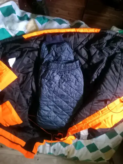 Chaqueta reflectante de alta visibilidad naranja - miniatura 2
