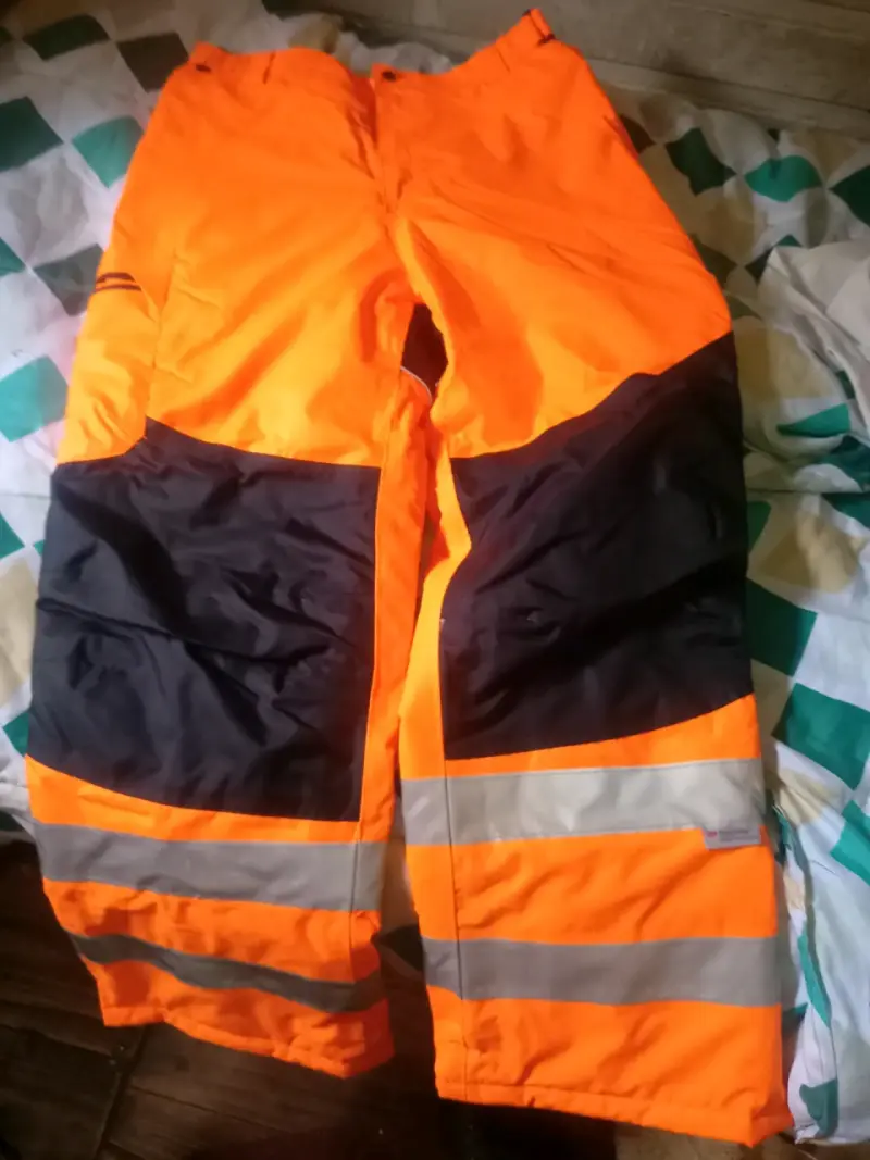 Chaqueta reflectante de alta visibilidad naranja - 3