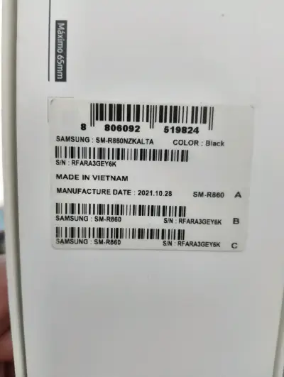 Samsung Galaxy Watch4 negro en buen estado - miniatura 3