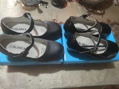 Zapatos de cueca negros para niña talla 25 - miniatura 1