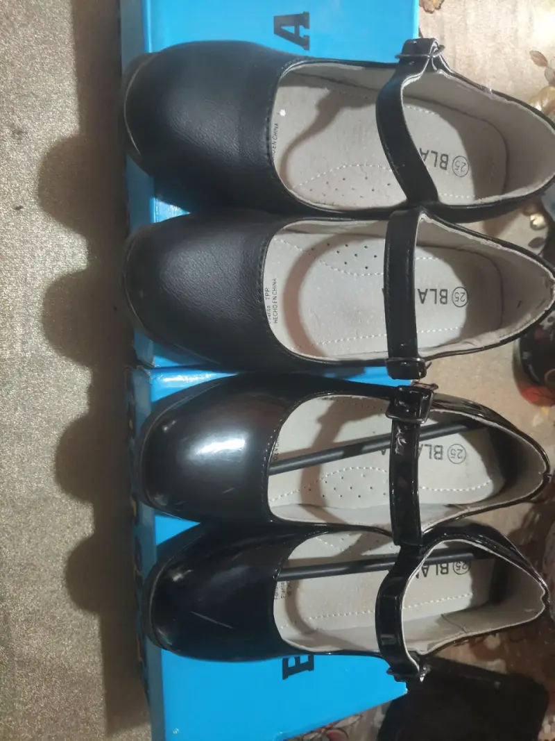 Zapatos de cueca negros para niña talla 25 - 2
