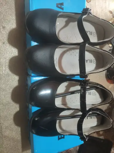 Zapatos de cueca negros para niña talla 25 - miniatura 2