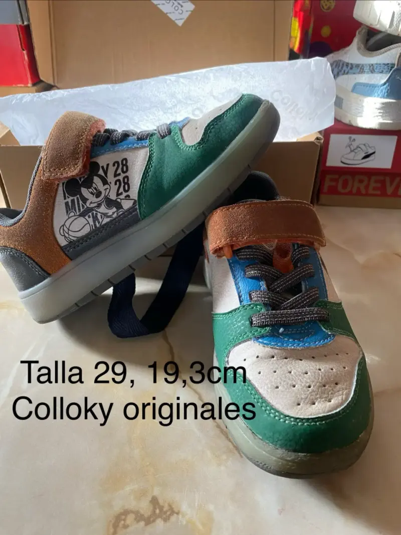 Zapatillas North Star talla 30 azul y blanco - 2
