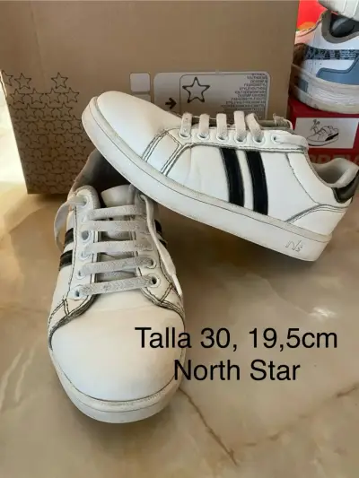 Zapatillas North Star talla 30 azul y blanco - miniatura 4