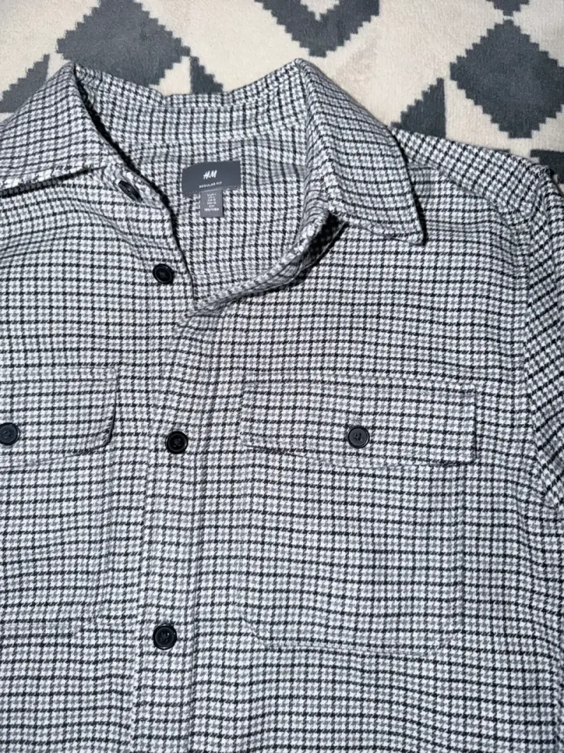 Camisa a cuadros para hombre H&M - 2