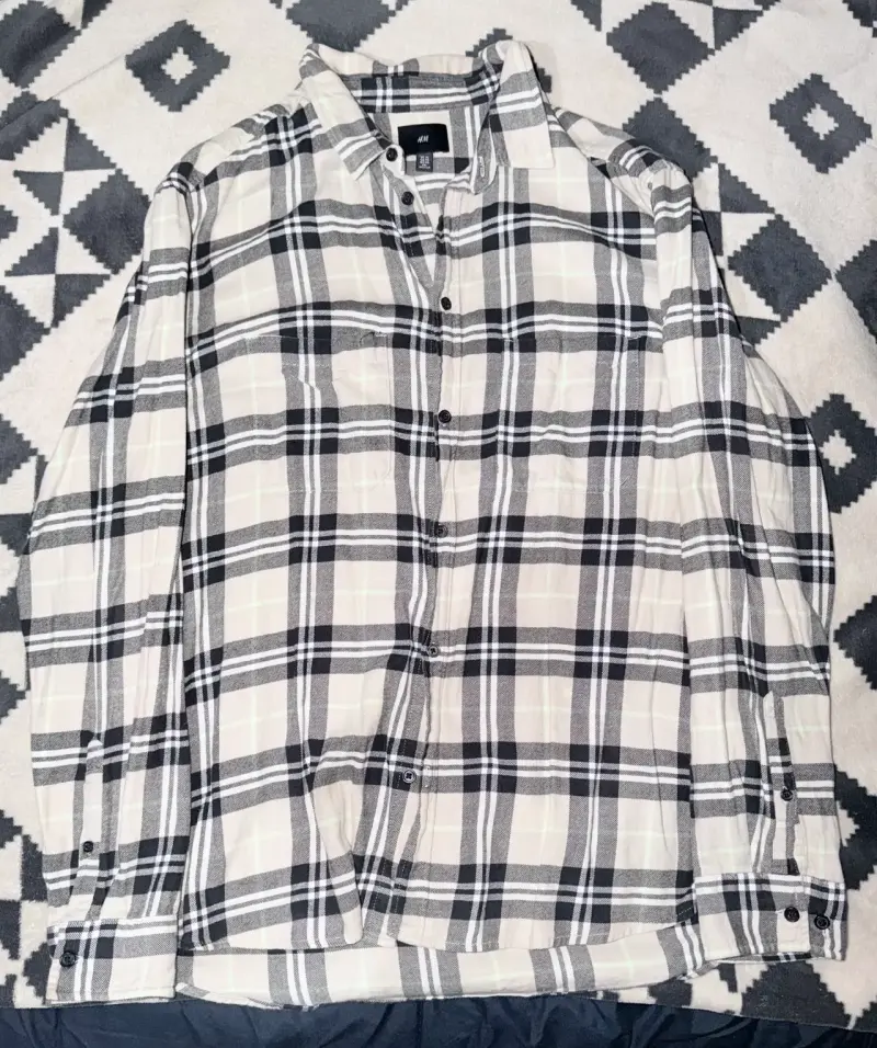 Camisa a cuadros H&M para hombre - 1