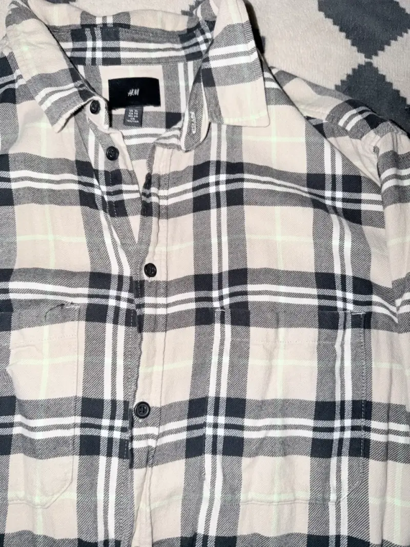 Camisa a cuadros H&M para hombre - 2