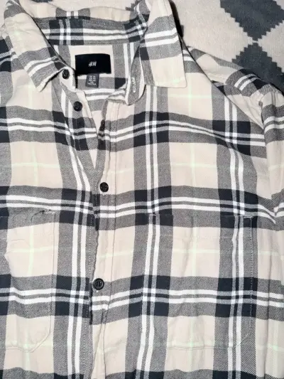 Camisa a cuadros H&M para hombre - miniatura 2