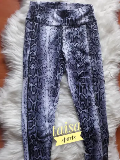 Leggings deportivos estampado serpiente talla m - miniatura 2