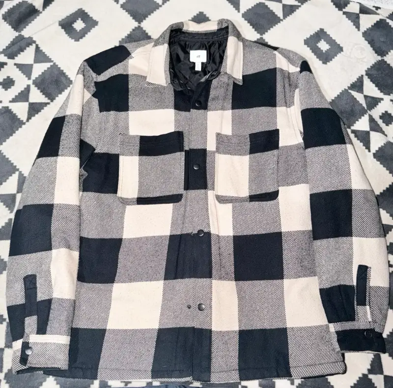 Chaqueta de cuadros H&M - 1