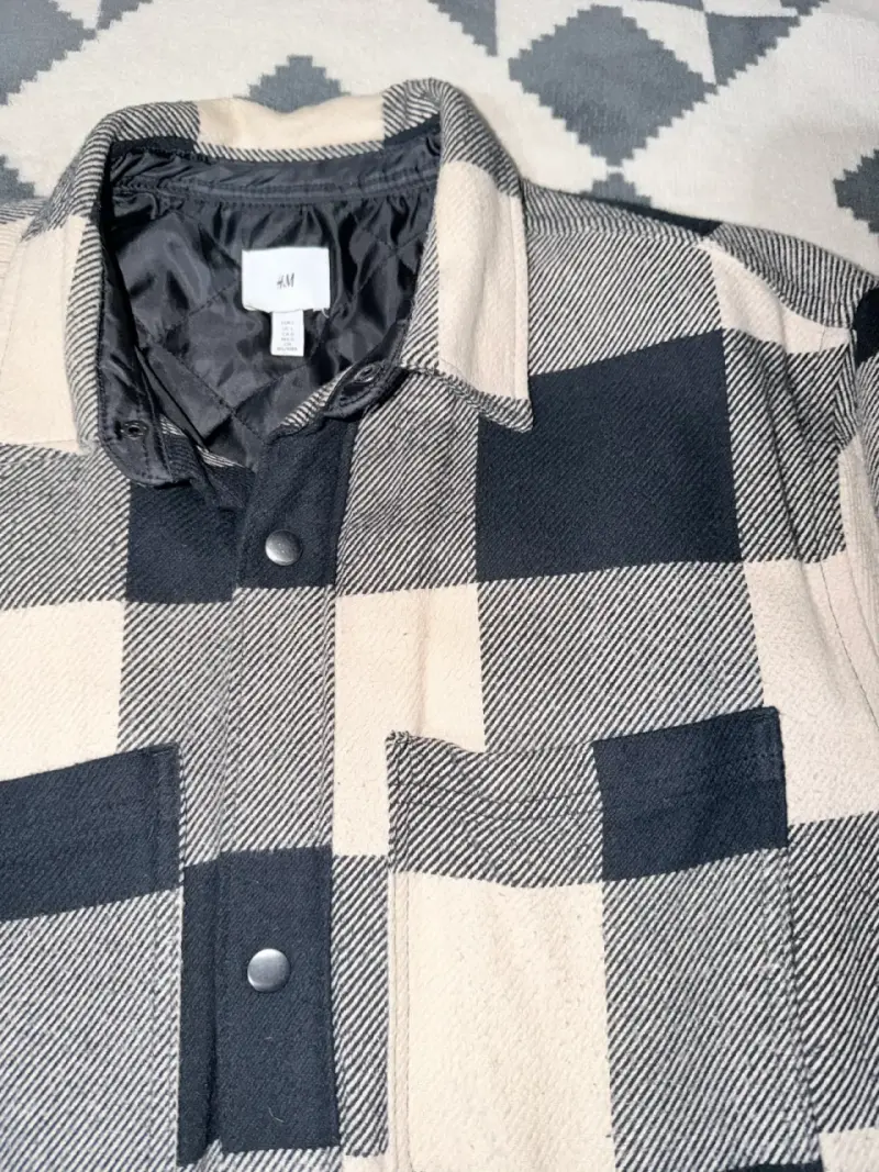 Chaqueta de cuadros H&M - 2