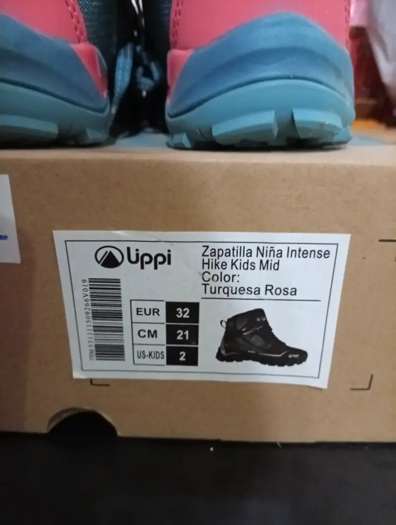 Botas de trekking Lippii impermeables azul - 2