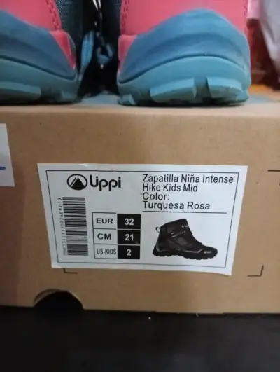 Botas de trekking Lippii impermeables azul - miniatura 2