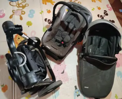 Coche de bebé Infanti 3 en 1 I giro 360 - miniatura 1
