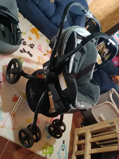Coche de bebé Infanti 3 en 1 I giro 360 - miniatura 2