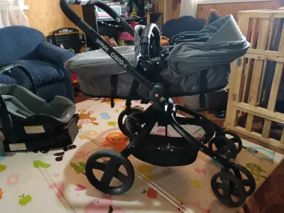 Coche de bebé Infanti 3 en 1 I giro 360 - miniatura 4