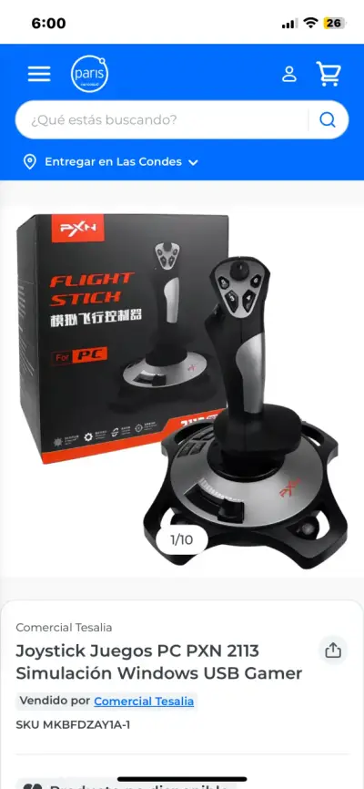 Joystick PXN 2113 Pro para PC - miniatura 2