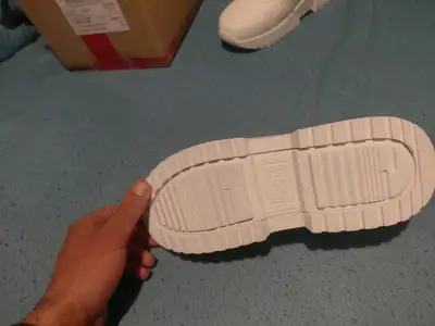 Zapatillas deportivas blancas MK de plataforma - miniatura 6