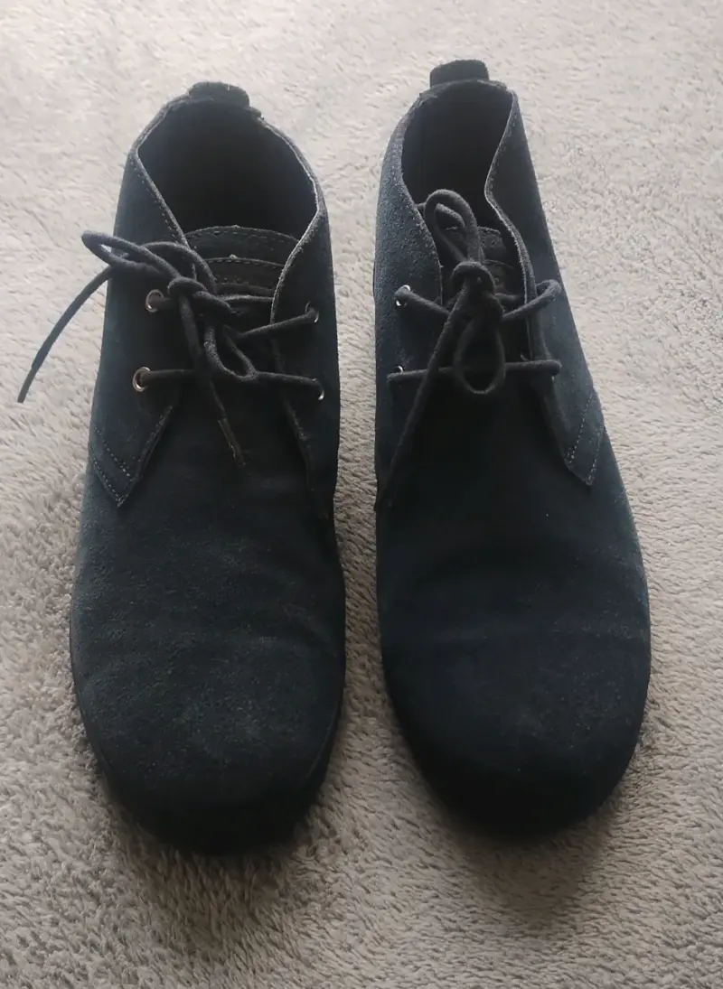 Zapatos gamuza natural nuevos 42 - 3