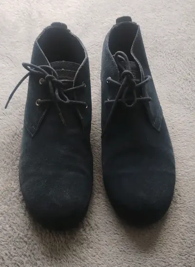 Zapatos gamuza natural nuevos 42 - miniatura 3