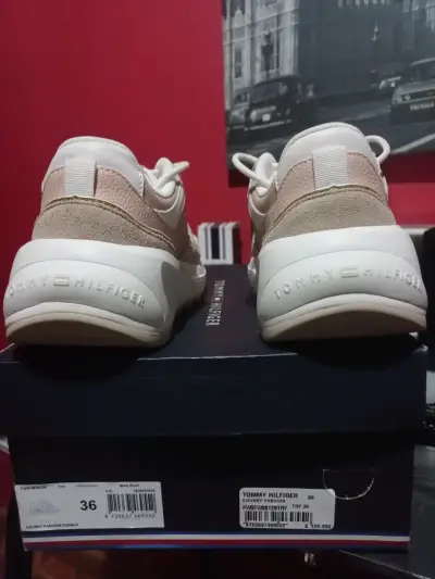 Zapatillas deportivas Tommy Hilfiger beige - miniatura 3