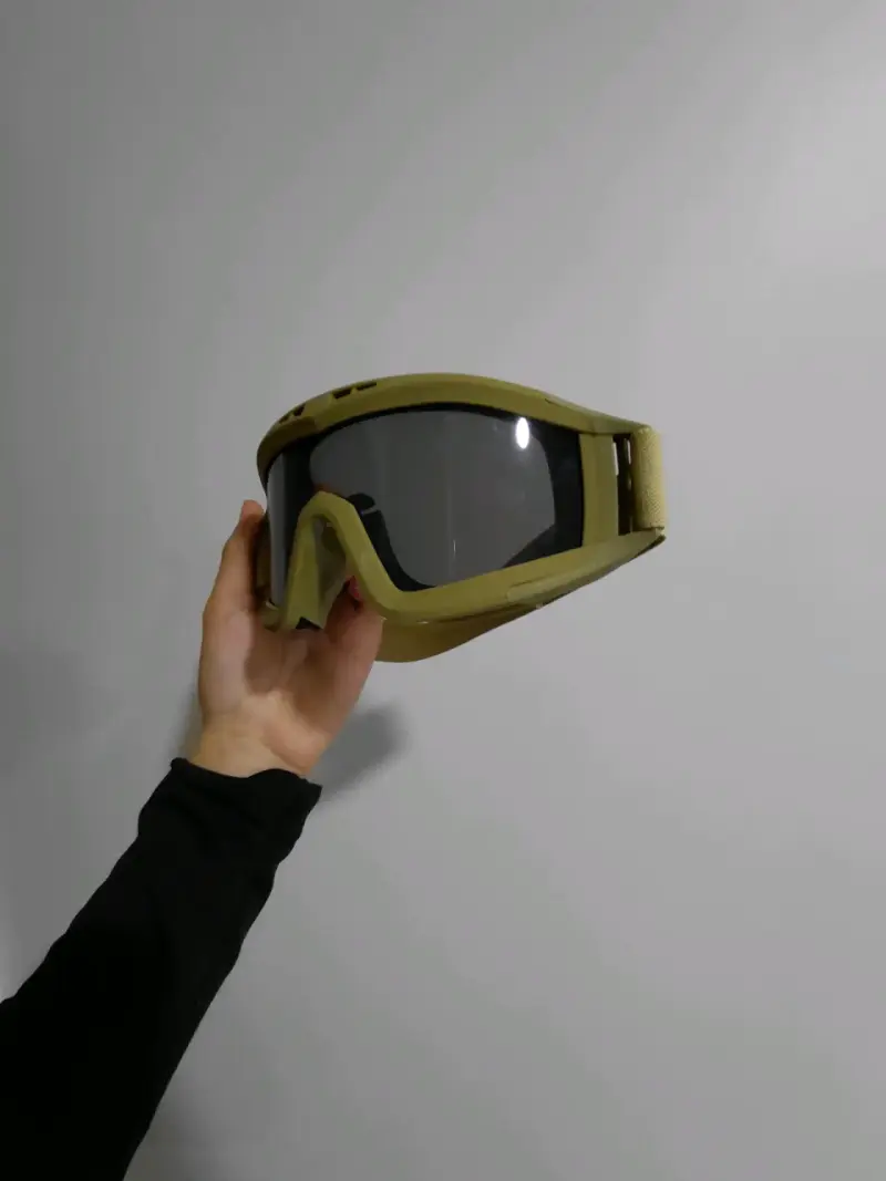 Gafas tácticas de protección color beige - 2