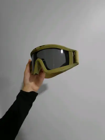 Gafas tácticas de protección color beige - miniatura 2