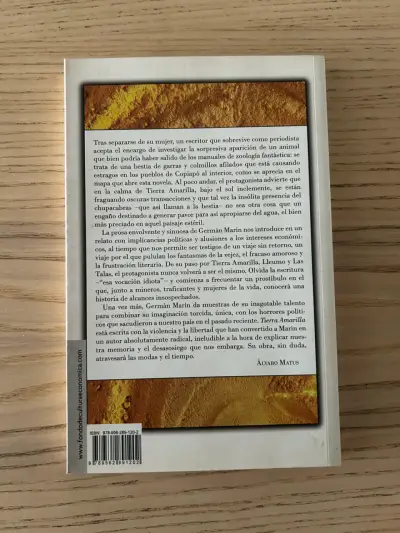 Libro 'Tierra Amarilla' de Germán Marín - miniatura 2
