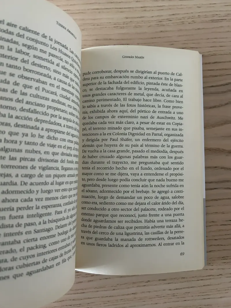 Libro 'Tierra Amarilla' de Germán Marín - 4