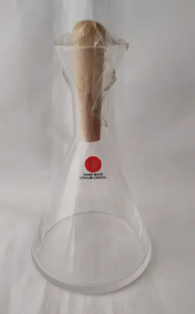 Decantador o Recipiente (Cristal Art) 15cm altura - miniatura 1