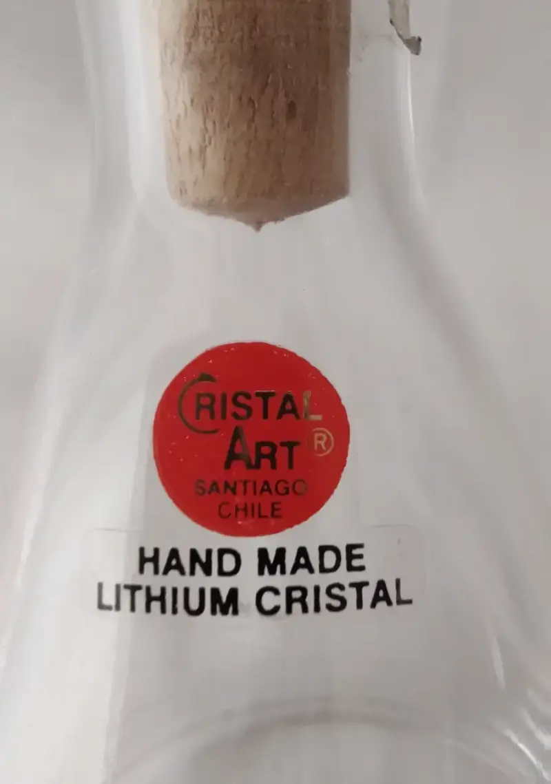 Decantador o Recipiente (Cristal Art) 15cm altura - 2