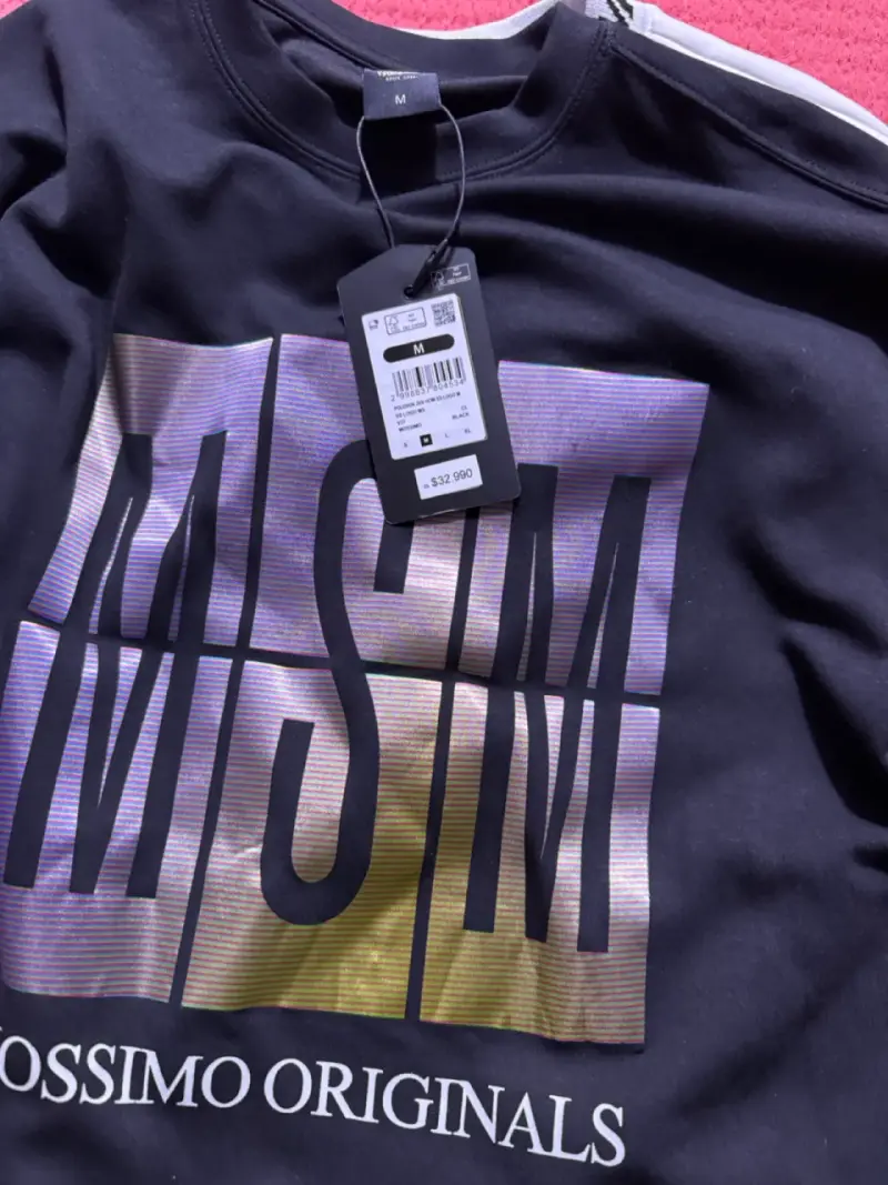 Polerón negro Mossimo Originals talla M