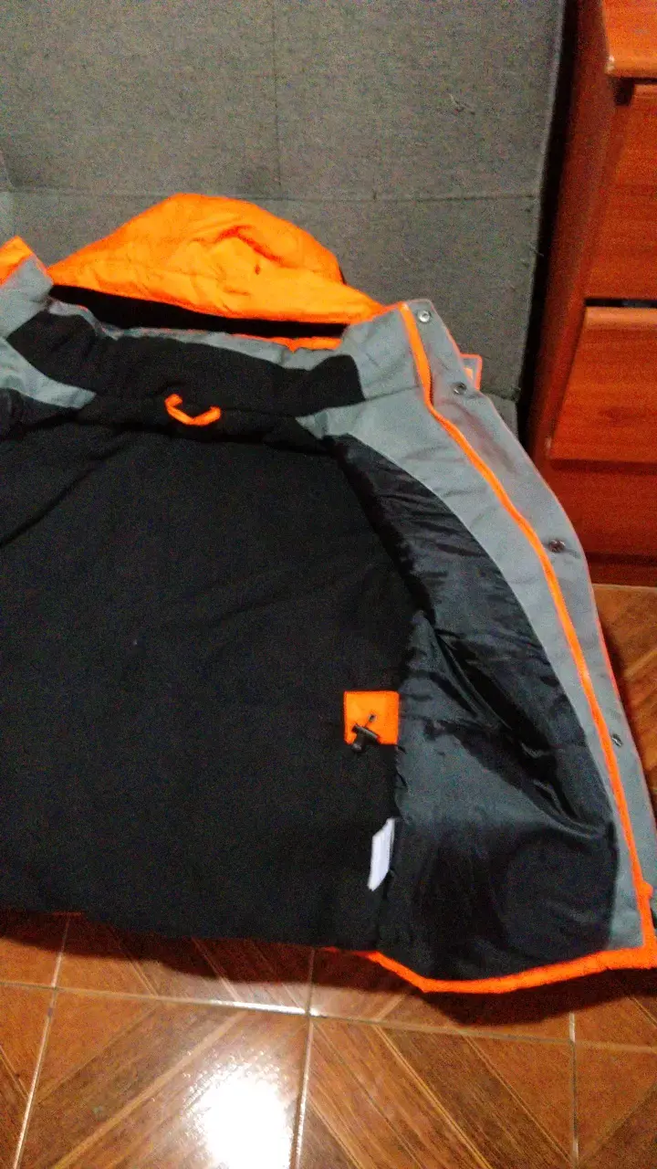 Chaqueta reflectante de seguridad naranja - 3