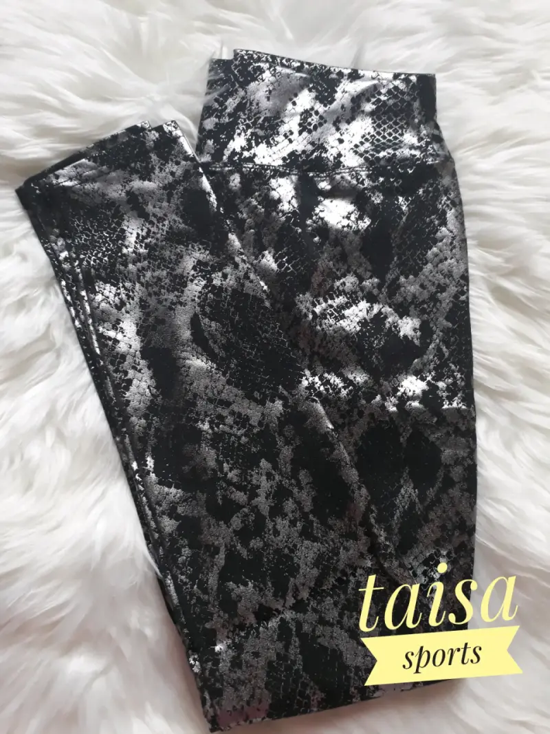 Leggings deportivos estampado animal print s-m - 1