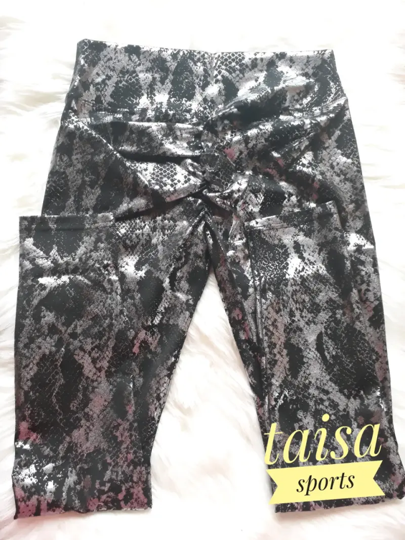 Leggings deportivos estampado animal print s-m - 2